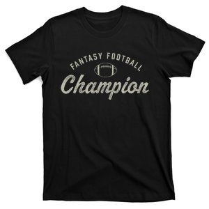 Funny Fantasy Football Champion Draft Day Season Champ T-Shirt