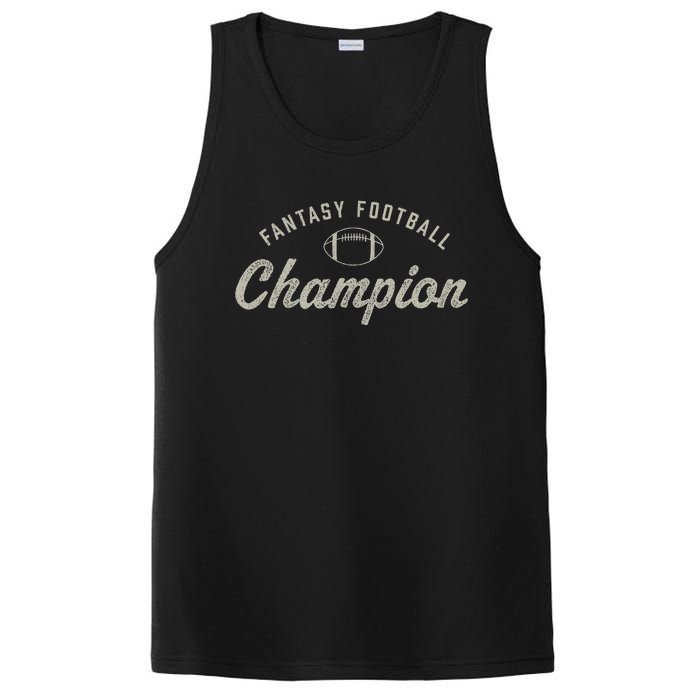 Funny Fantasy Football Champion Draft Day Season Champ PosiCharge Competitor Tank