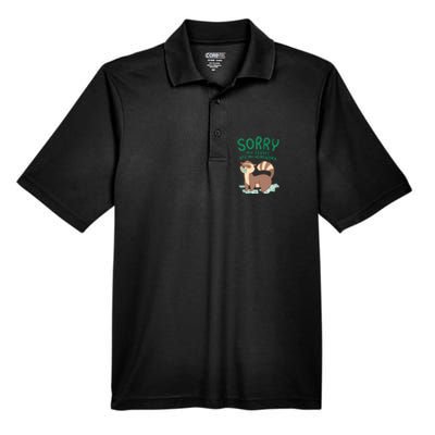 Ferret For Funny Ferret Ate My Homework Tee Pets Men's Origin Performance Pique Polo