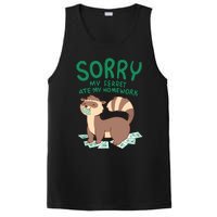 Ferret For Funny Ferret Ate My Homework Tee Pets PosiCharge Competitor Tank