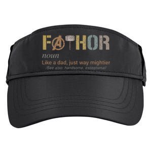 Fathor Funny Fathor Definition Funny Adult Drive Performance Visor