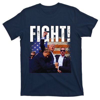 Fight Fight Fight For Donald Trump 2024 Usa Election Voting T-Shirt