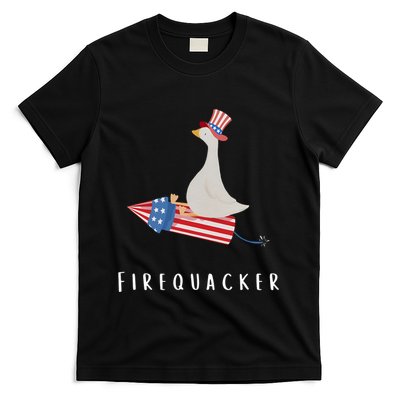 Firequacker Funny Fourth Of July 4th Of July T-Shirt