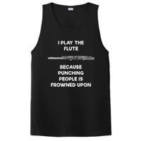 Flute Funny Flute Player Punch PosiCharge Competitor Tank