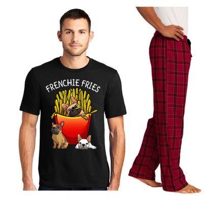 Funny Frenchie Fries French Bulldog Lover Pajama Set