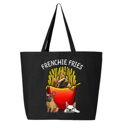 Funny Frenchie Fries French Bulldog Lover 25L Jumbo Tote