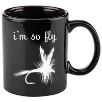 Fly Funny Fishing 11oz C Handle Ceramic Mug