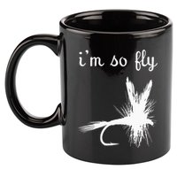 Fly Funny Fishing 11oz C Handle Ceramic Mug