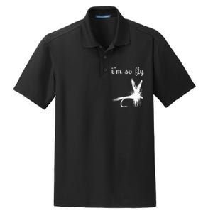 Fly Funny Fishing Dry Zone Grid Polo