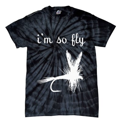 Fly Funny Fishing Tie-Dye T-Shirt
