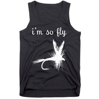 Fly Funny Fishing Tank Top