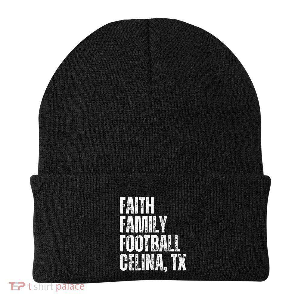 Faith Family Football Celina Texas Bobcats Beanie