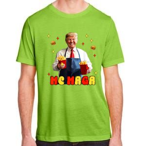 Fast Food Fun Parody Artwork Adult ChromaSoft Performance T-Shirt