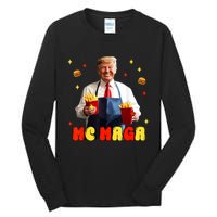 Fast Food Fun Parody Artwork Tall Long Sleeve T-Shirt