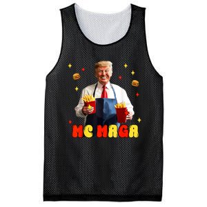 Fast Food Fun Parody Artwork Mesh Reversible Basketball Jersey Tank