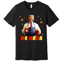 Fast Food Fun Parody Artwork Premium T-Shirt