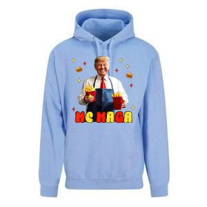 Fast Food Fun Parody Artwork Unisex Surf Hoodie