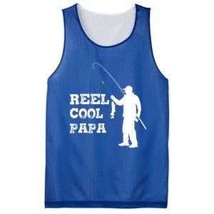 Fishing Fisher Funny Reel Cool Papa Great Gift Mesh Reversible Basketball Jersey Tank