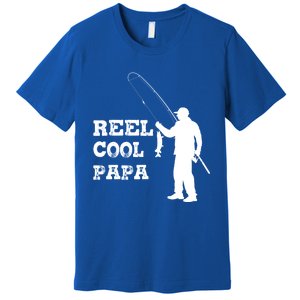 Fishing Fisher Funny Reel Cool Papa Great Gift Premium T-Shirt