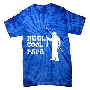 Fishing Fisher Funny Reel Cool Papa Great Gift Tie-Dye T-Shirt