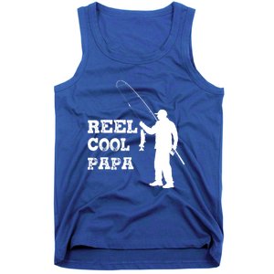 Fishing Fisher Funny Reel Cool Papa Great Gift Tank Top