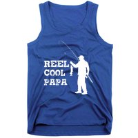 Fishing Fisher Funny Reel Cool Papa Great Gift Tank Top