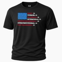 Funny F47 Fighter Jet Trump F 47 Jet Fighter Aircraft Cooling Performance Crew T-Shirt