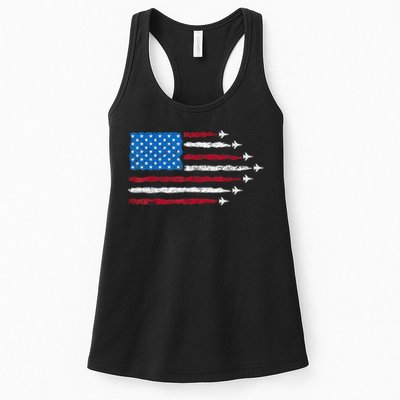 Funny F47 Fighter Jet Trump F 47 Jet Fighter Aircraft Womens Tank Top