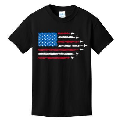 Funny F47 Fighter Jet Trump F 47 Jet Fighter Aircraft Kids T-Shirt
