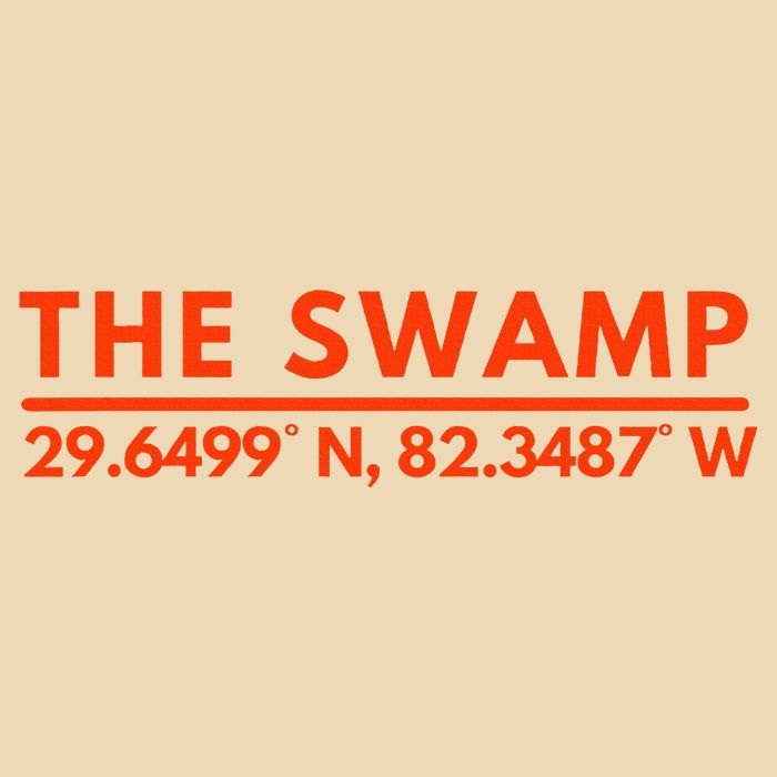 Florida Fl Fans The Swamp Drawstring Bag