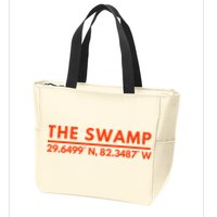 Florida Fl Fans The Swamp Zip Tote Bag