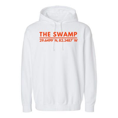 Florida Fl Fans The Swamp Garment-Dyed Fleece Hoodie