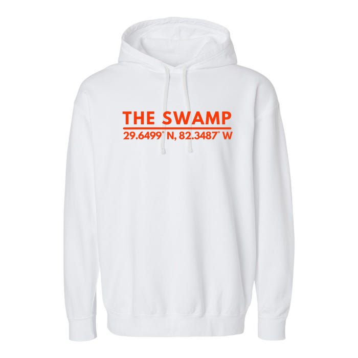 Florida Fl Fans The Swamp Garment-Dyed Fleece Hoodie