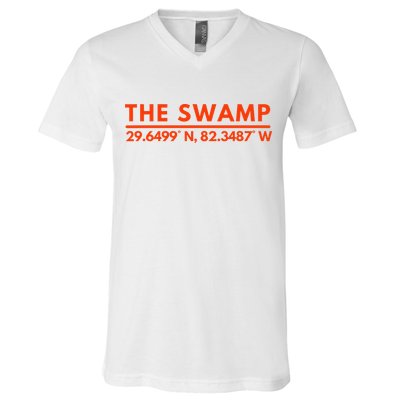 Florida Fl Fans The Swamp V-Neck T-Shirt