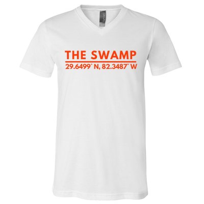 Florida Fl Fans The Swamp V-Neck T-Shirt