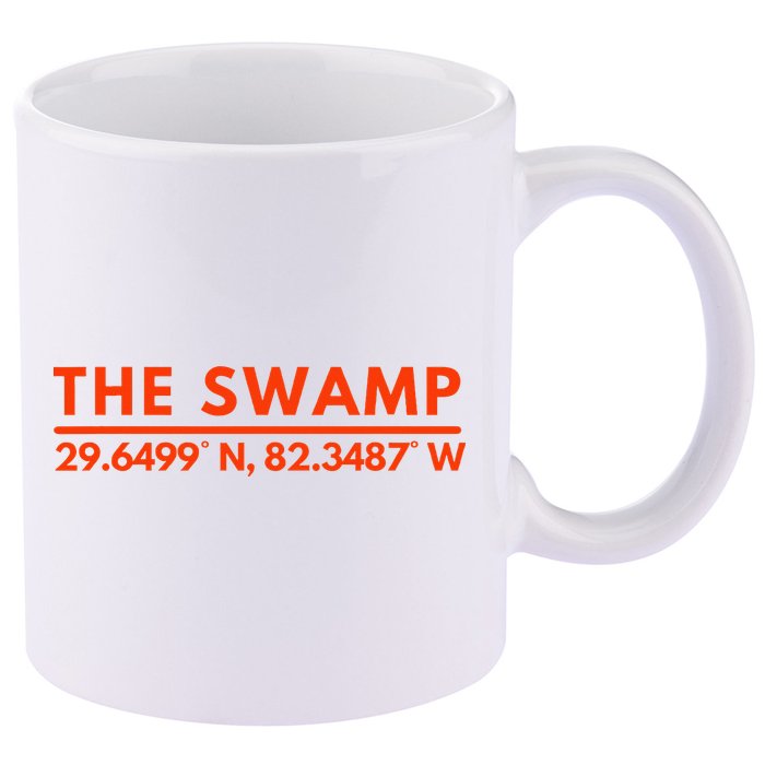 Florida Fl Fans The Swamp 11oz C Handle Ceramic Mug
