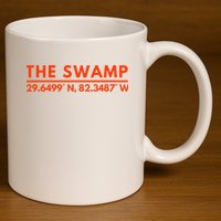 Florida Fl Fans The Swamp 11oz C Handle Ceramic Mug