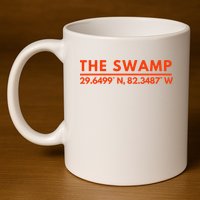 Florida Fl Fans The Swamp 11oz C Handle Ceramic Mug