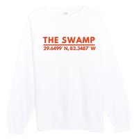 Florida Fl Fans The Swamp Premium Crewneck Sweatshirt