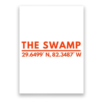 Florida Fl Fans The Swamp Poster