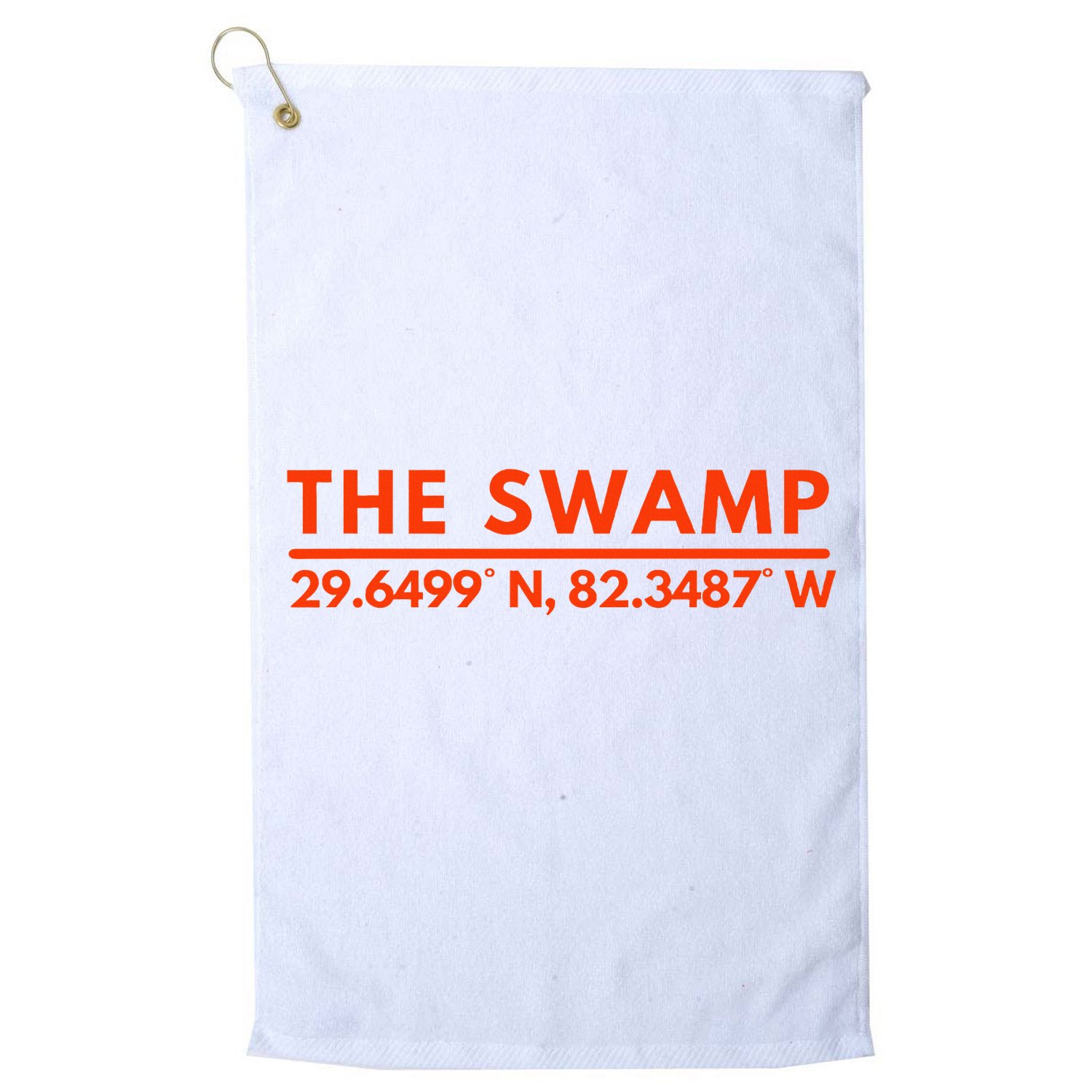 Florida Fl Fans The Swamp Golf Towel