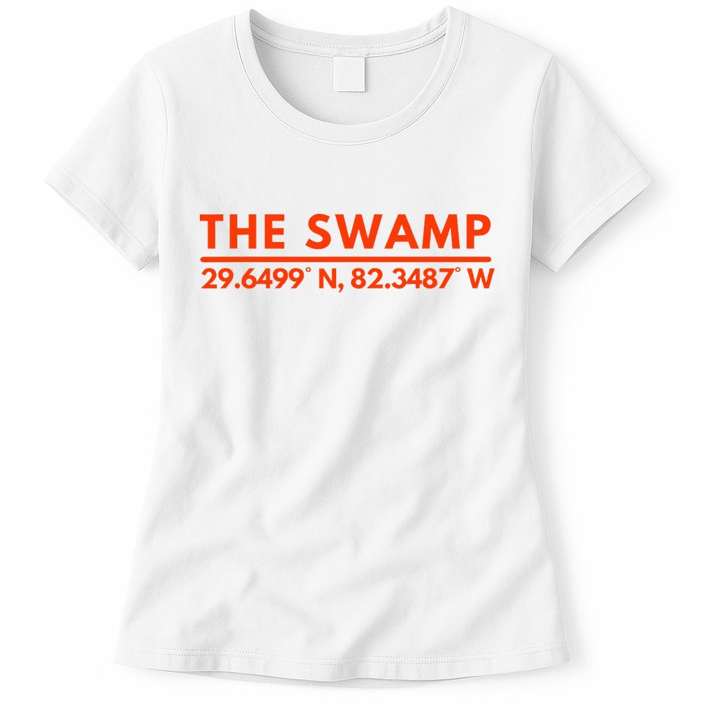 Florida Fl Fans The Swamp Womens T-Shirt