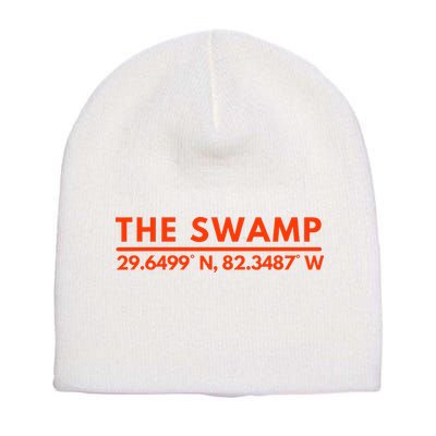 Florida Fl Fans The Swamp Short Acrylic Beanie