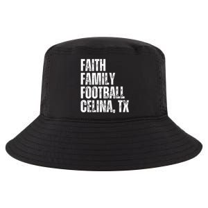 Faith Family Football Celina Texas Bobcats Cool Comfort Performance Bucket Hat