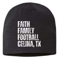 Faith Family Football Celina Texas Bobcats Sustainable Beanie