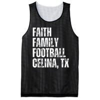 Faith Family Football Celina Texas Bobcats Mesh Reversible Basketball Jersey Tank