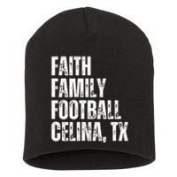 Faith Family Football Celina Texas Bobcats Short Acrylic Beanie