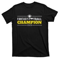 Funny Fantasy Football 2025 Champion Fantasy Football T-Shirt