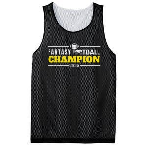 Funny Fantasy Football 2025 Champion Fantasy Football Mesh Reversible Basketball Jersey Tank