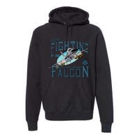 Fighting Falcon F16 Premium Hoodie